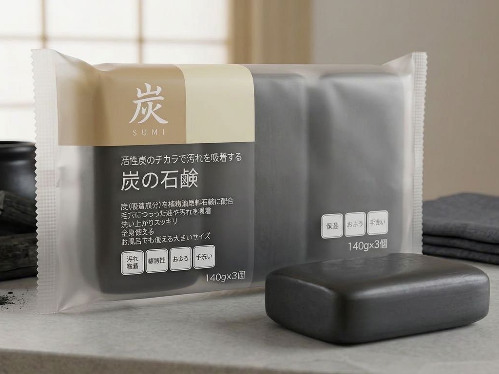 炭石鹸